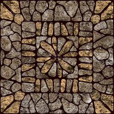 high-quality mosaic pattern background 