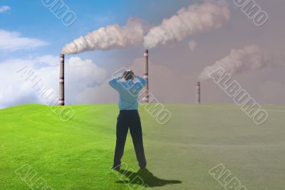industrial air pollution