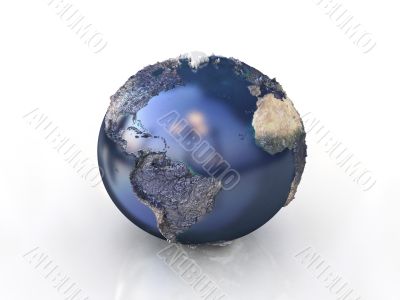 3d world symbol 