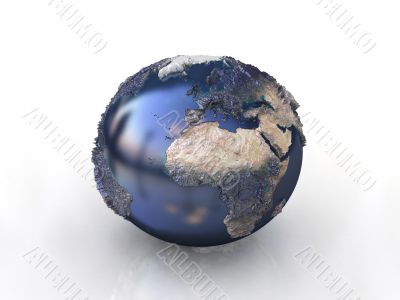 3d world symbol 