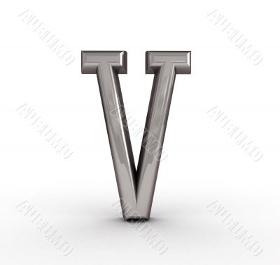 One letter of golden alphabet 
