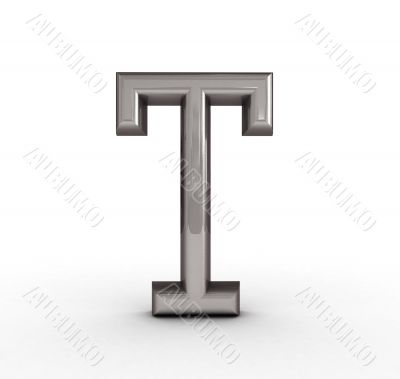 One letter of golden alphabet 