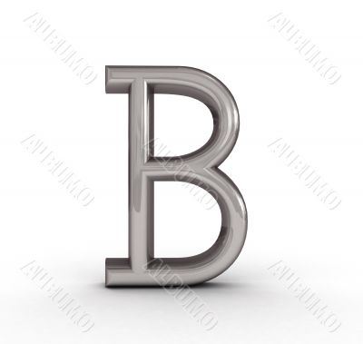 One letter of golden alphabet 