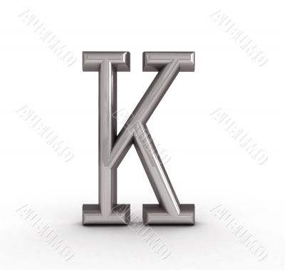 One letter of golden alphabet 