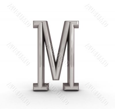 One letter of golden alphabet 