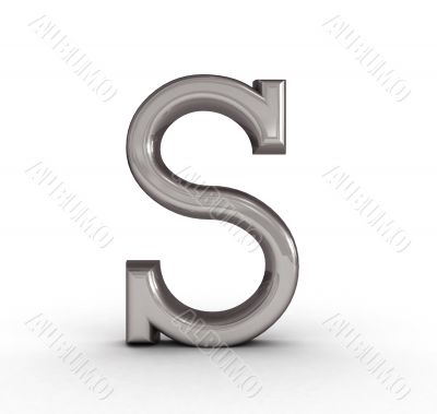 One letter of golden alphabet 