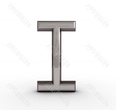 One letter of golden alphabet 