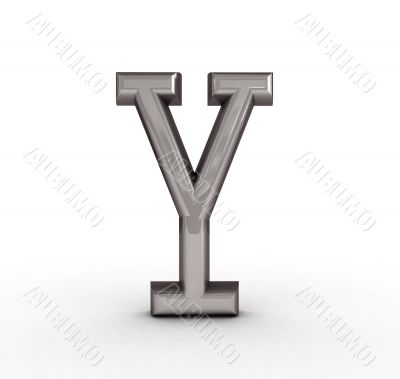 One letter of golden alphabet 