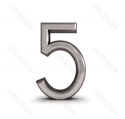 3d metal  five number 
