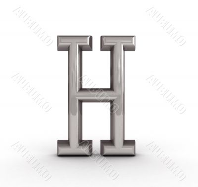 One letter of golden alphabet 