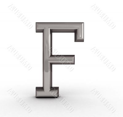 One letter of golden alphabet 