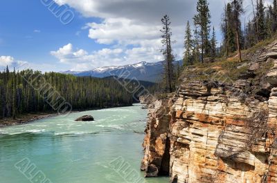 river in the valley