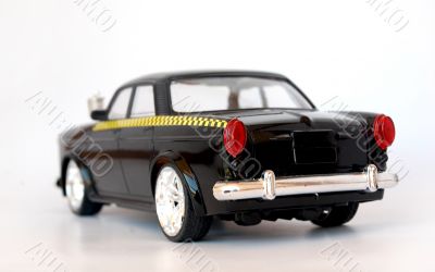 car model on a white background.