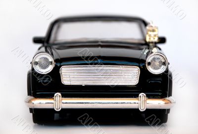 car model on a white background.