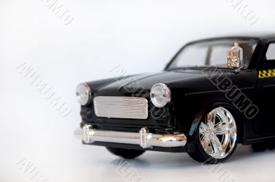 car model on a white background. 