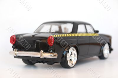 car model on a white background. 