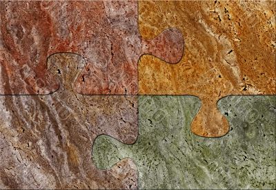 puzzle mosaic texture