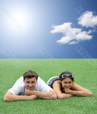in nature pair is on the field