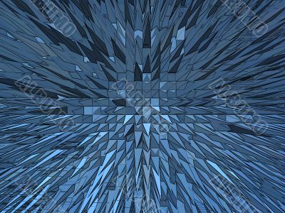 Blue abstract background