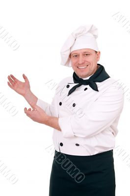 smiling chef