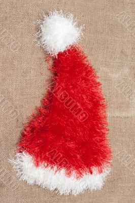 Red cristmas hat santa