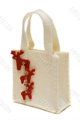 Gift bag from felt 