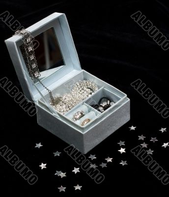 Small box with valuable