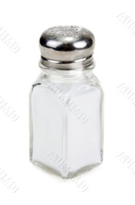 Glass saltcellar with salt insulated