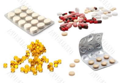 &ETH;&iexcl;ollage from tablets and capsules