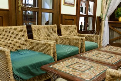 Interior of the restaurant