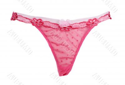 Rose feminine undershorts