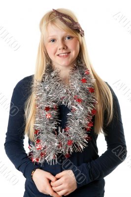 A beautiful young girl 