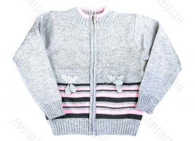 Baby knitted sweater