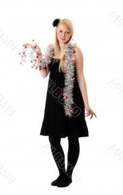 Portrait of a beautiful blonde