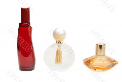 Three perfume bottle