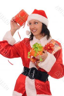 woman  santa