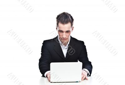 Man with laptop