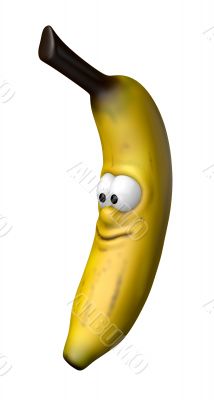 smiling banana