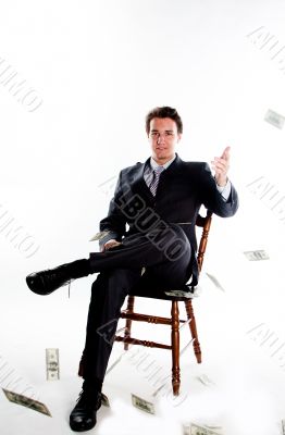 flying dollars