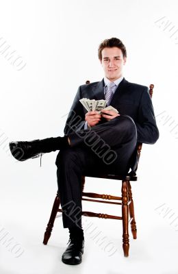 flying dollars