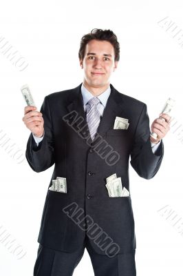 flying dollars