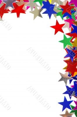 Colored stars background
