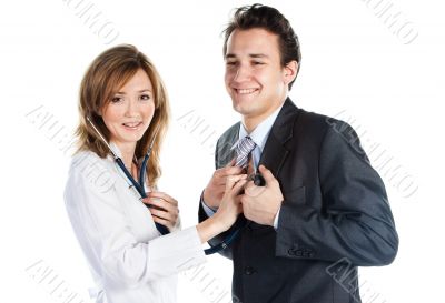 At the doctor's