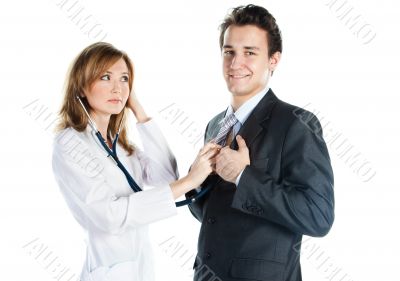 At the doctor's