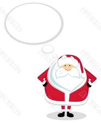 Vector Santa