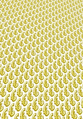 Euro gold symbol