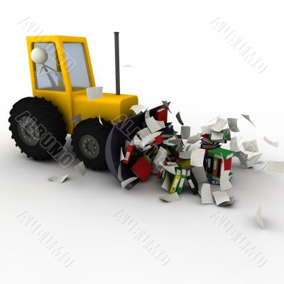 hydraulic shovel
