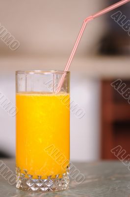 Juice in a glass