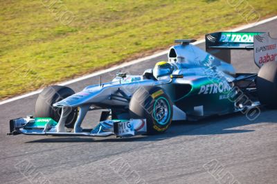 Team Mercedes F1, Nico Rosberg, 2011