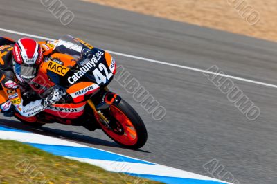 Alex Rins pilot of 125cc  of the CEV Championship